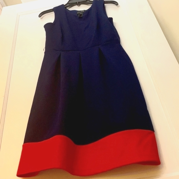 Navy Blue Dress by "Enfocus Studio" - Picture 2 of 5